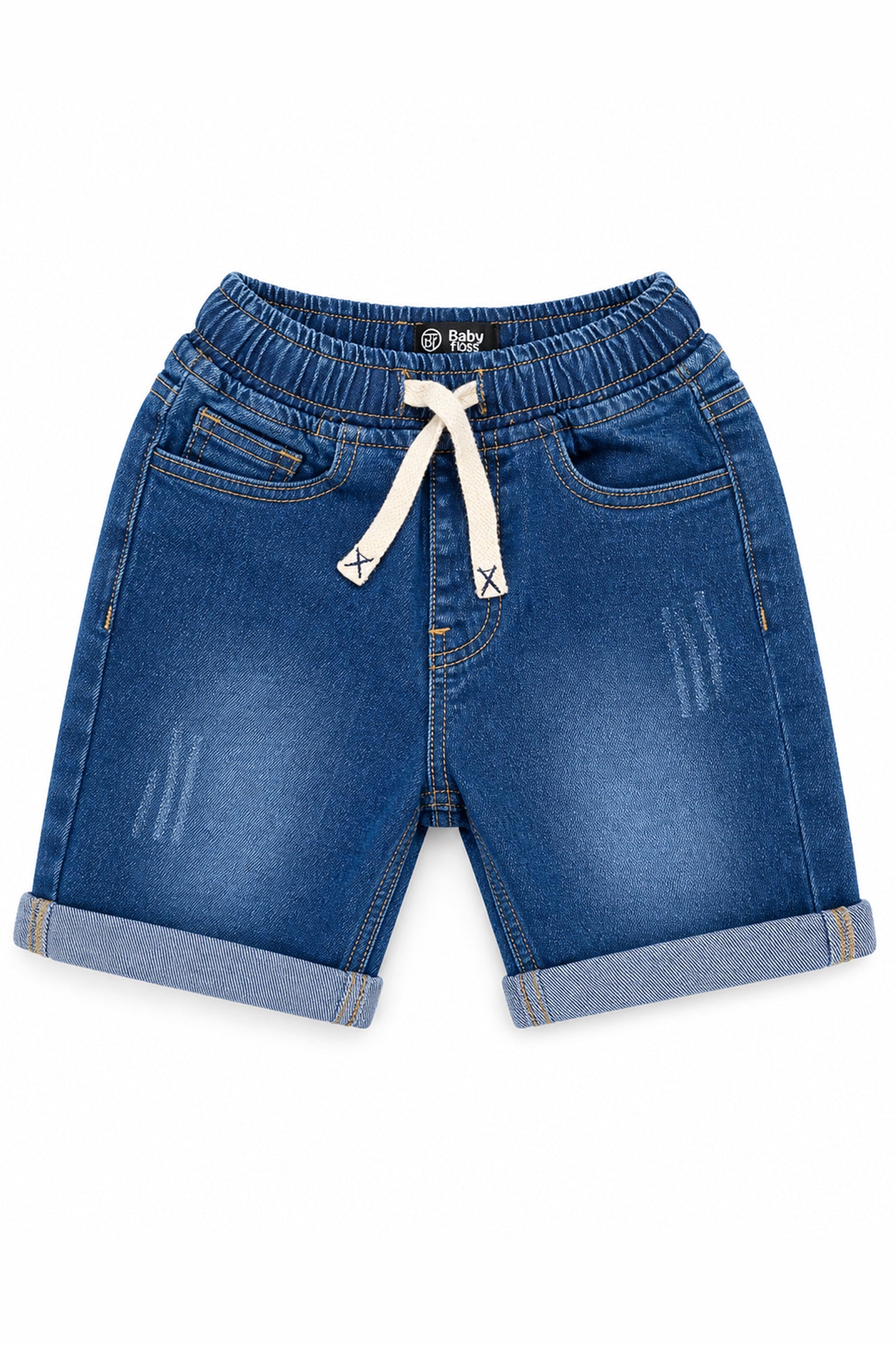 Boys medium shadE Denim Shorts (BS-03) | Giggles Crew Kids Clothing Pakistan |