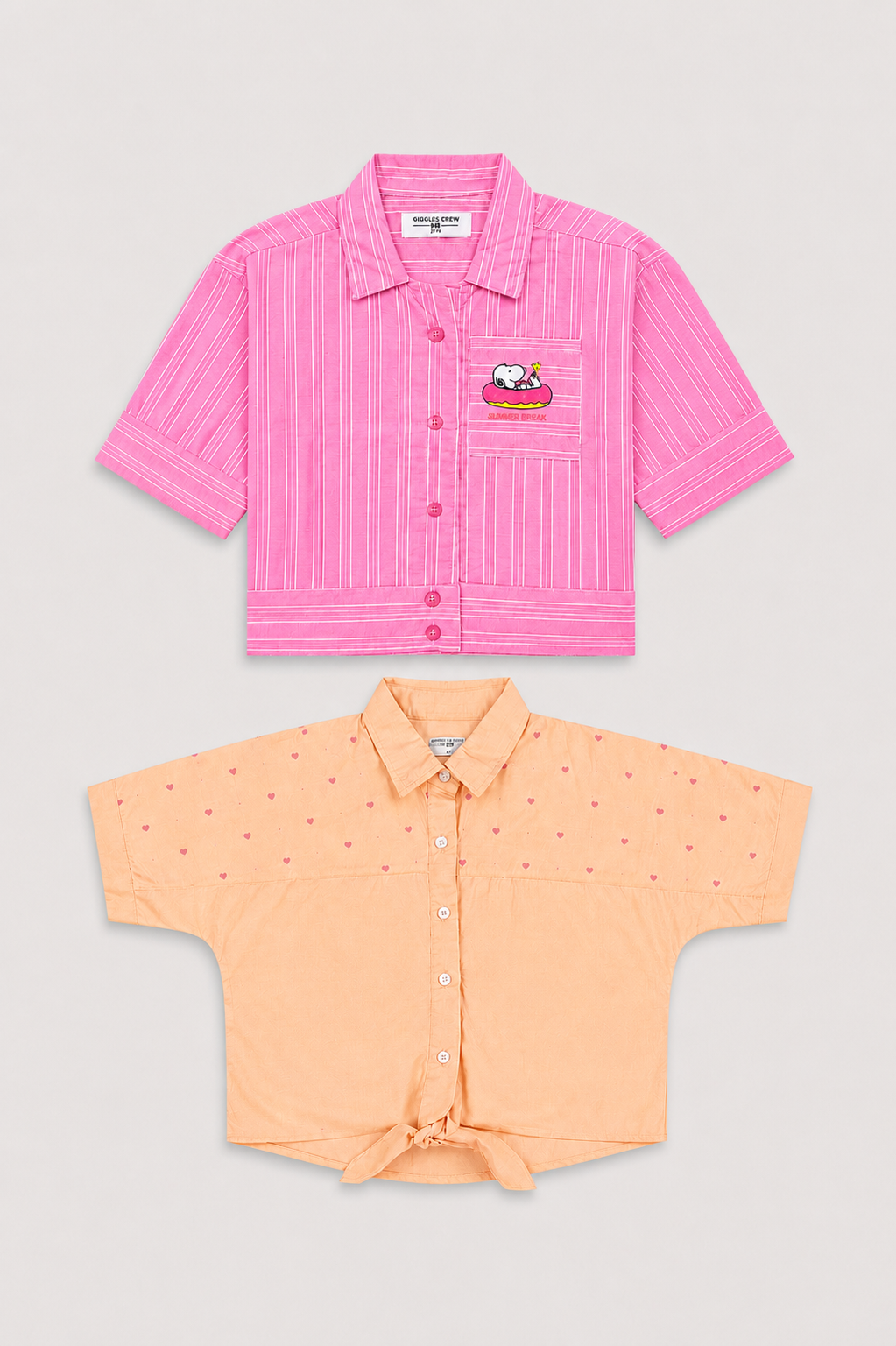 Girls Shirts pack of 2