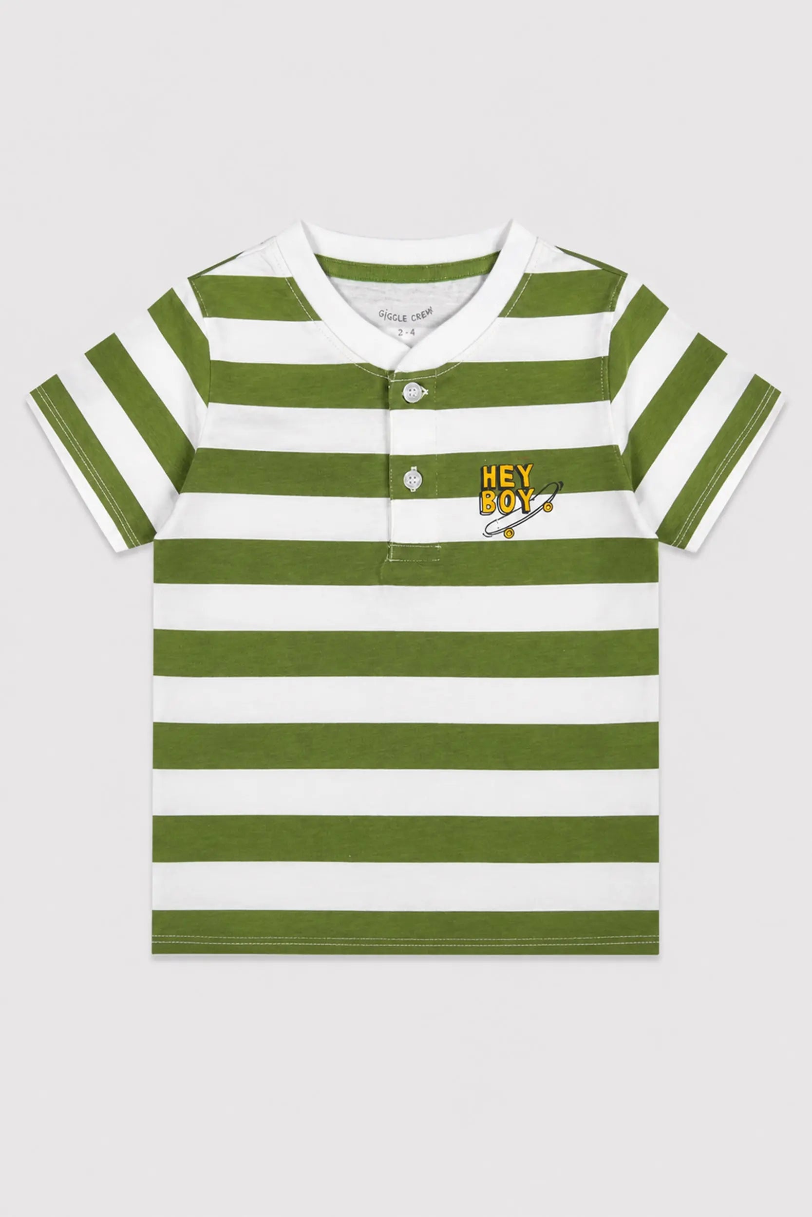 Boys pack of 2 Striped t-shirts