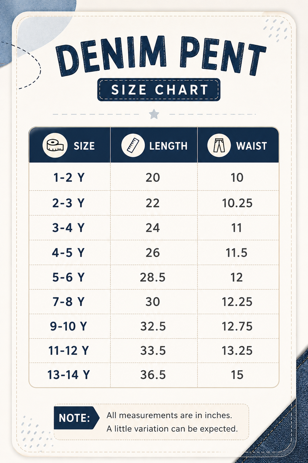Boys Straight Fit Denim Jeans (BS-20) | Giggles Crew Kids Clothing Pakistan |