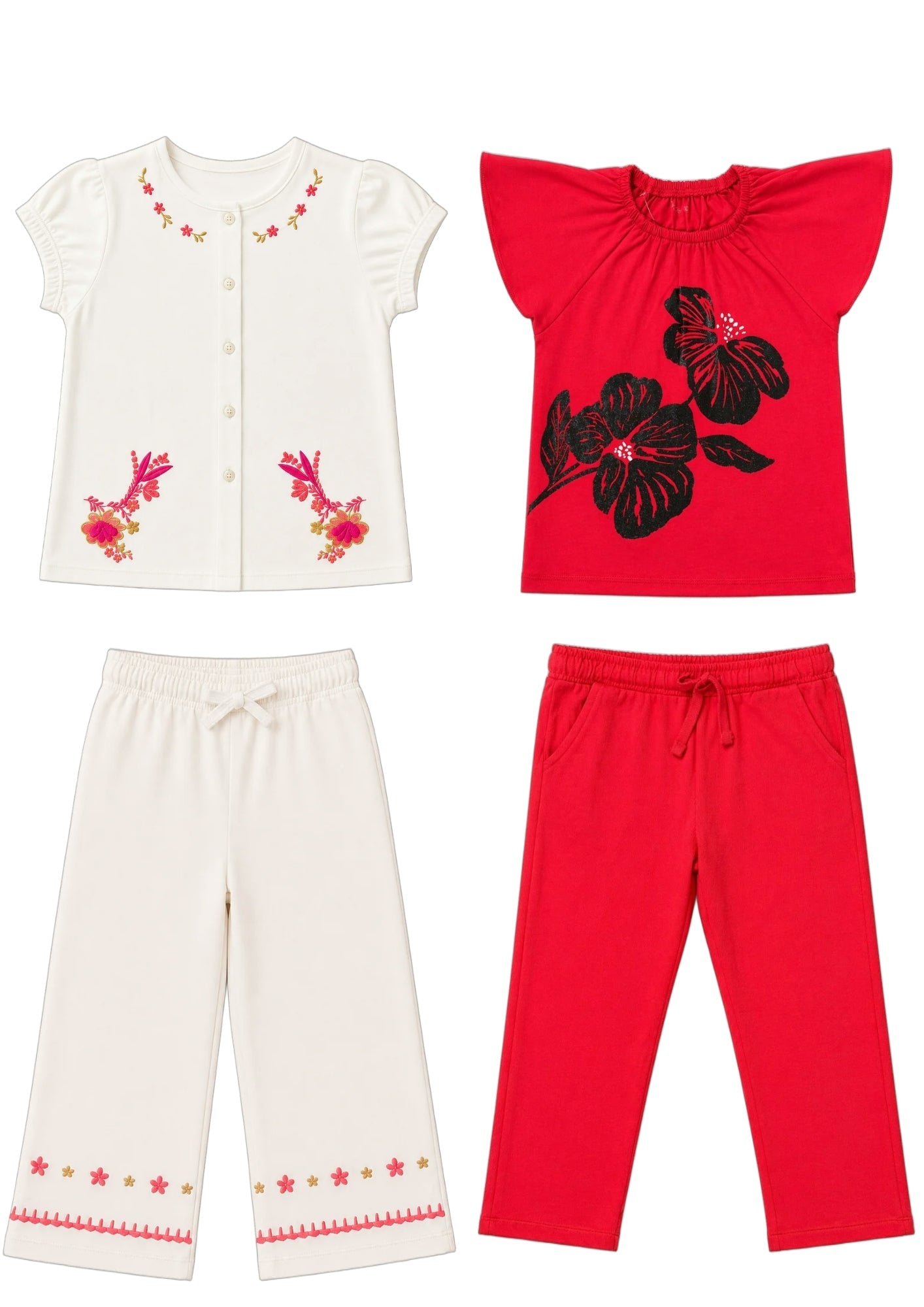 Girls coord set , pair of 2 | Giggles Crew Kids Clothing Pakistan |