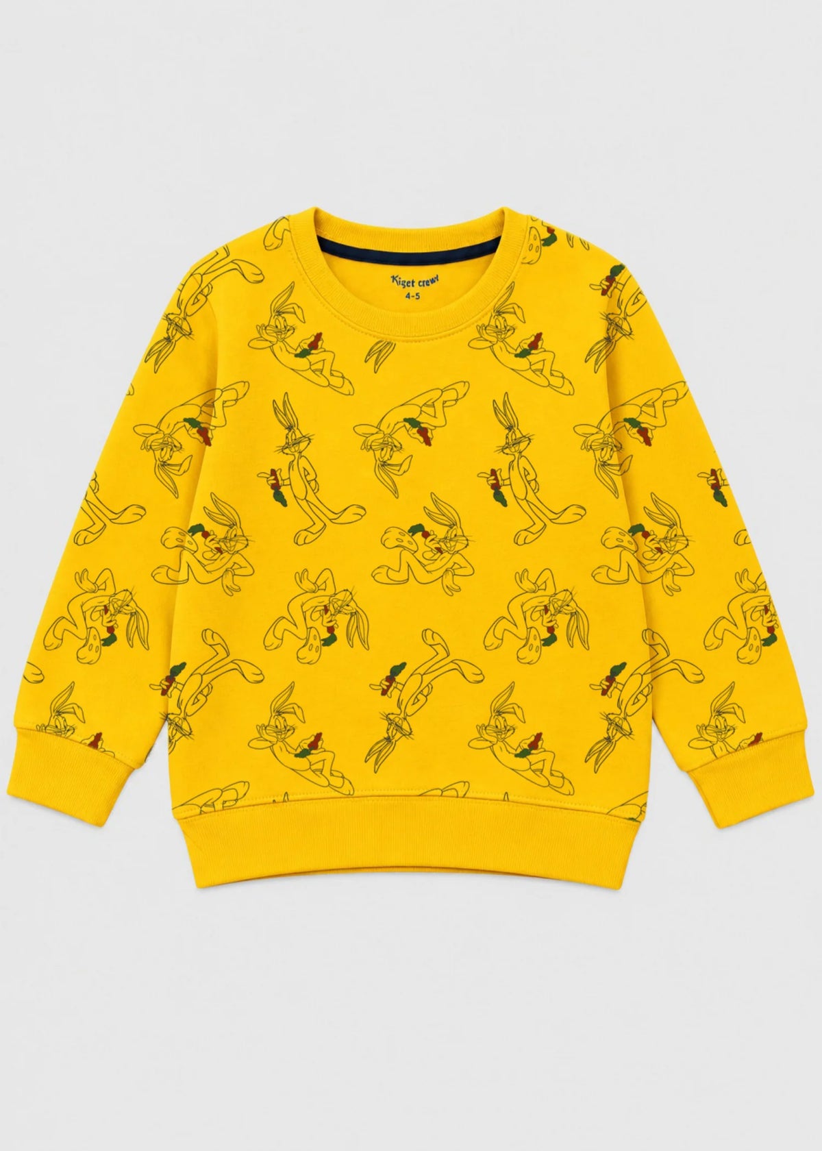 Girl Bunny rotary Sweatshirt