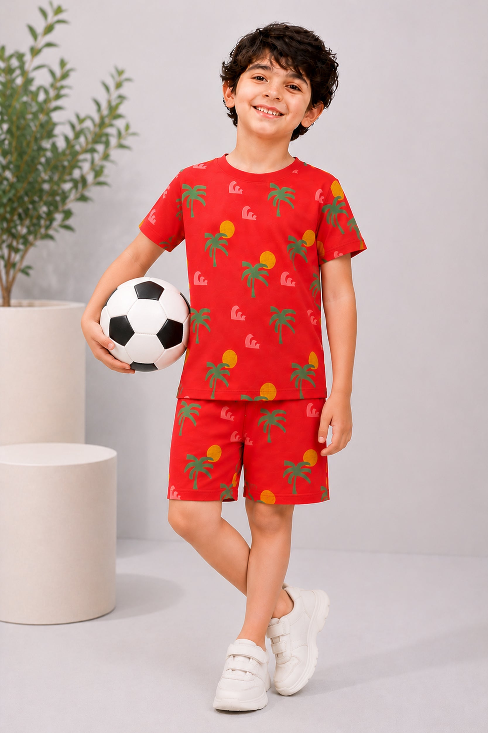 Boys Tropical Co-ord Set | Giggles Crew Kids Clothing Pakistan |