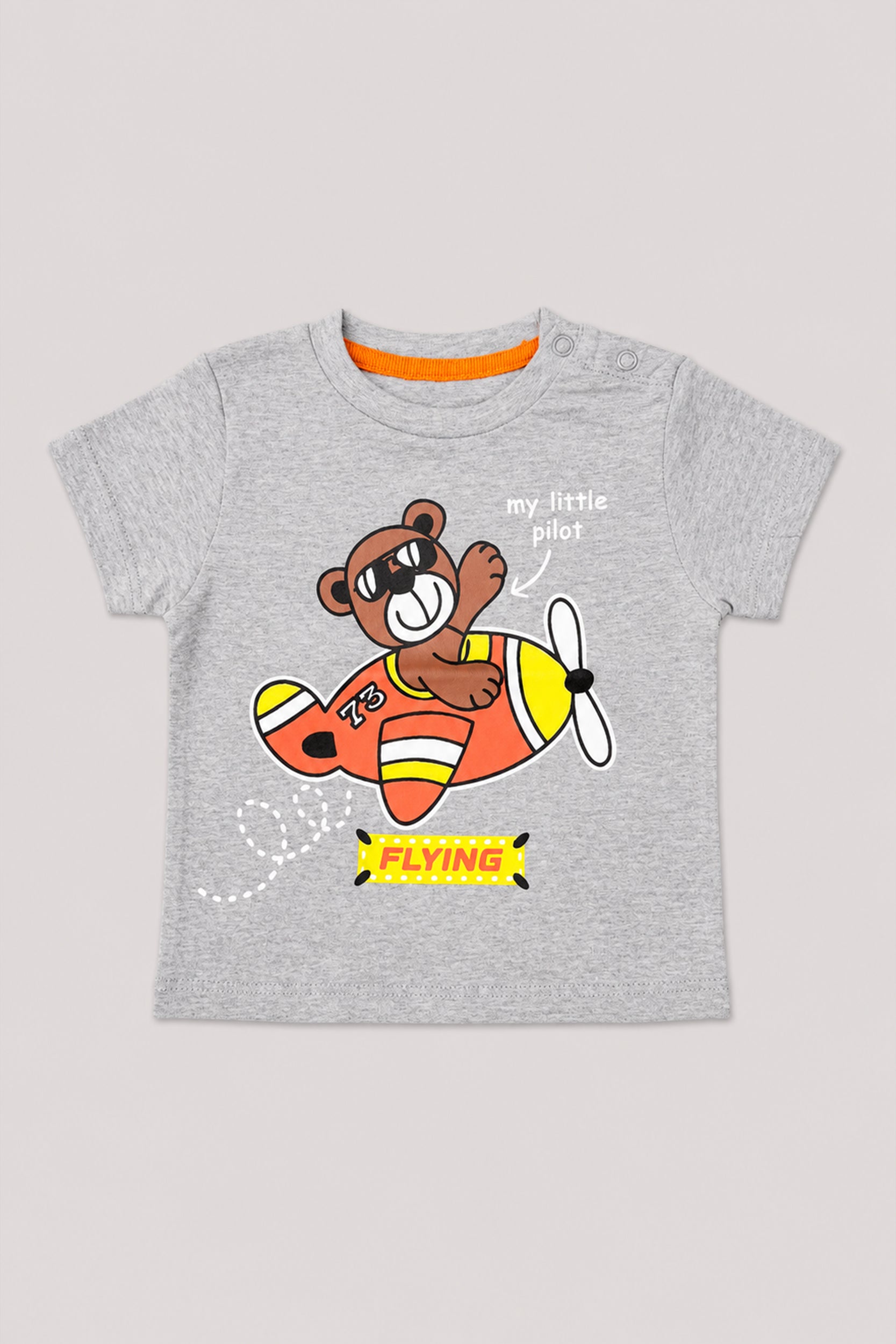 Infant boys Little Pilot Adventure Tee shirt