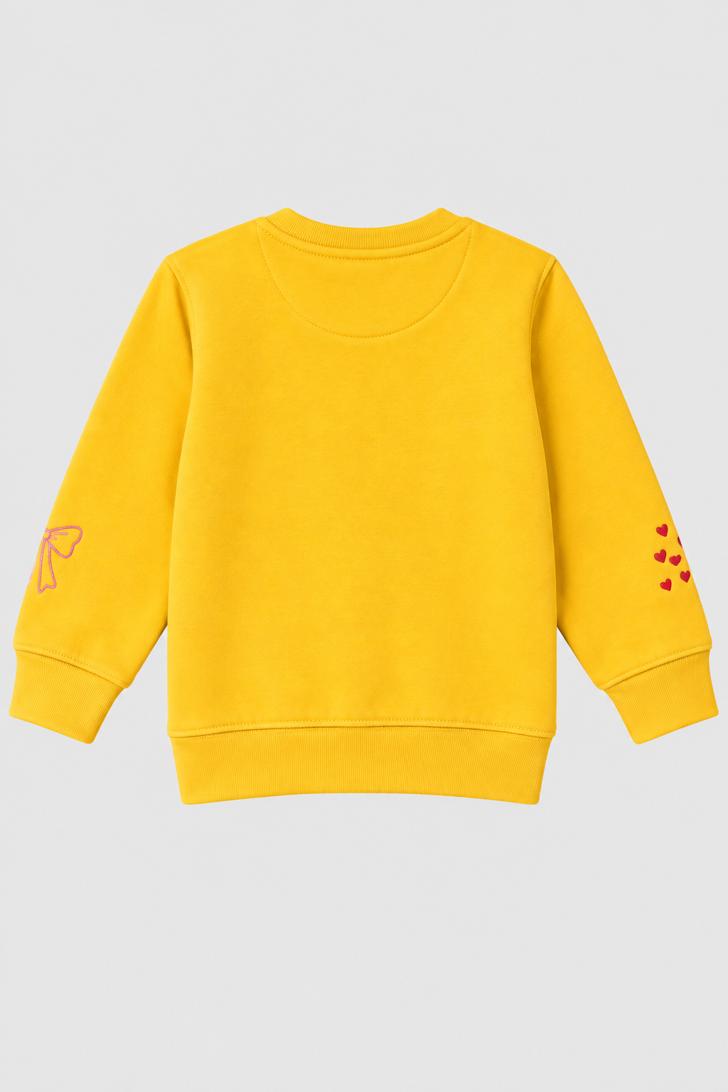 Girls Mustard Yellow Sweatshirt