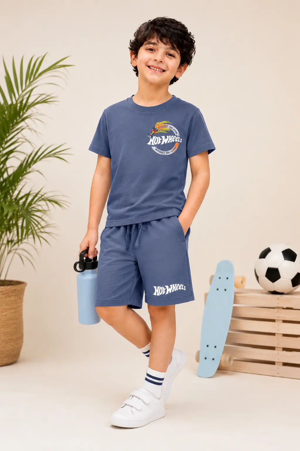 Boy's Hot Wheels Drift Co-ord Set | Giggles Crew Kids Clothing Pakistan |