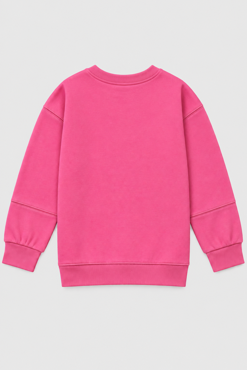 Girs Pink Daisy Collar Sweatshirt