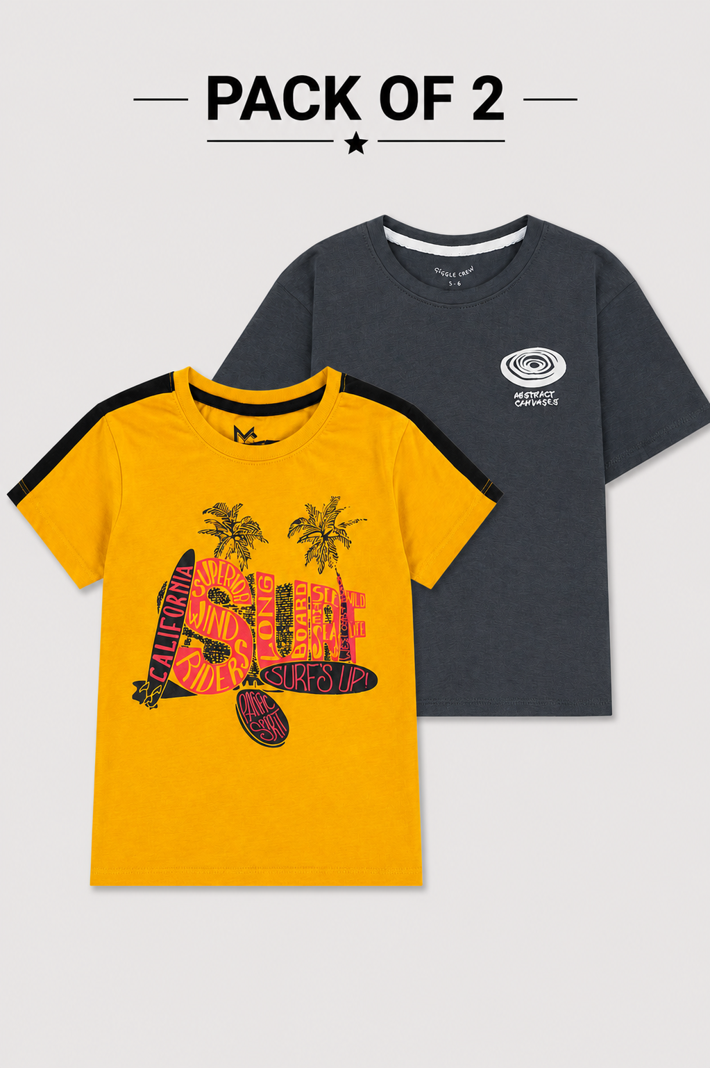 Boys pack of 2 T shirts