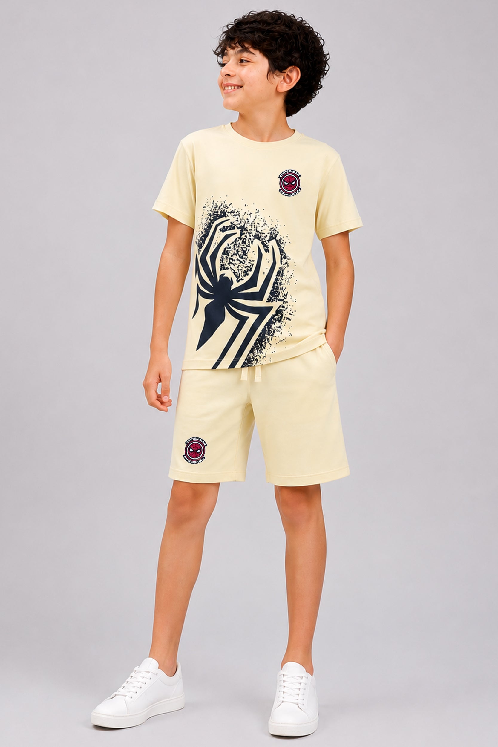 Boys Spider Strike Co-ord Set | Giggles Crew Kids Clothing Pakistan |