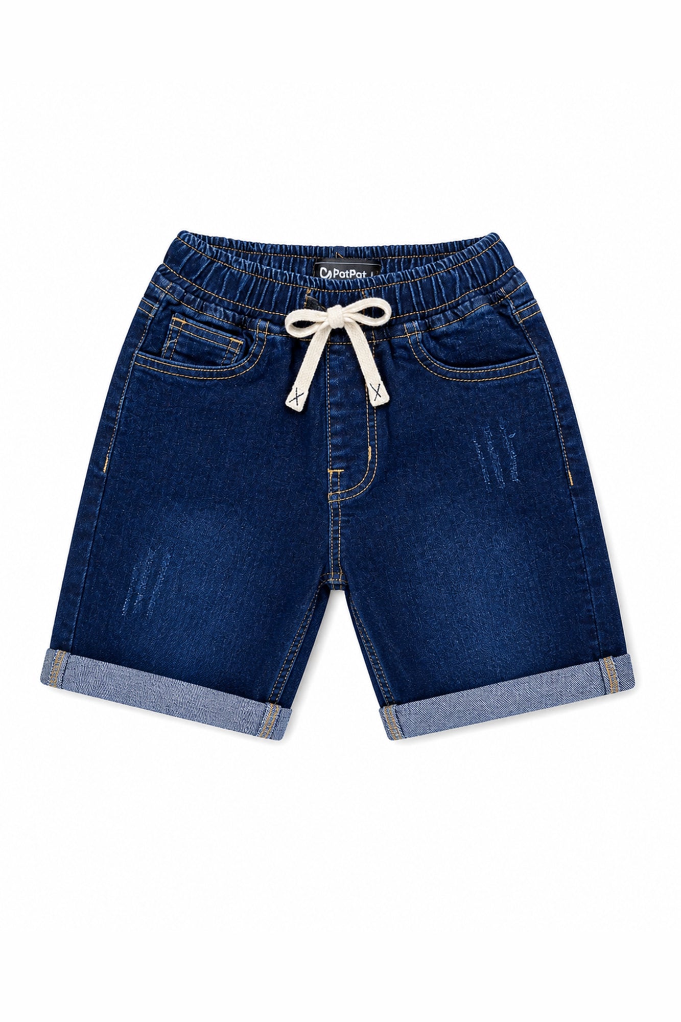 Boys dark shade Denim Shorts (BS-10) | Giggles Crew Kids Clothing Pakistan |