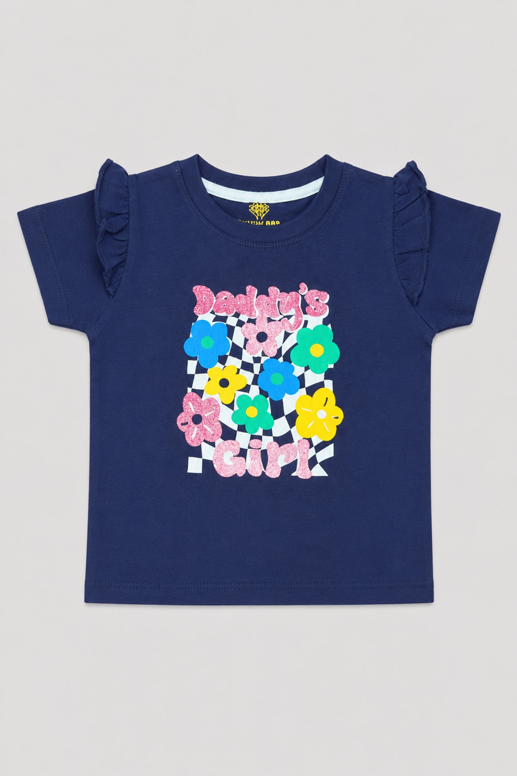 Girl's Daddy’s Girl Navy Co-Ord Set | Giggles Crew Kids Clothing Pakistan |