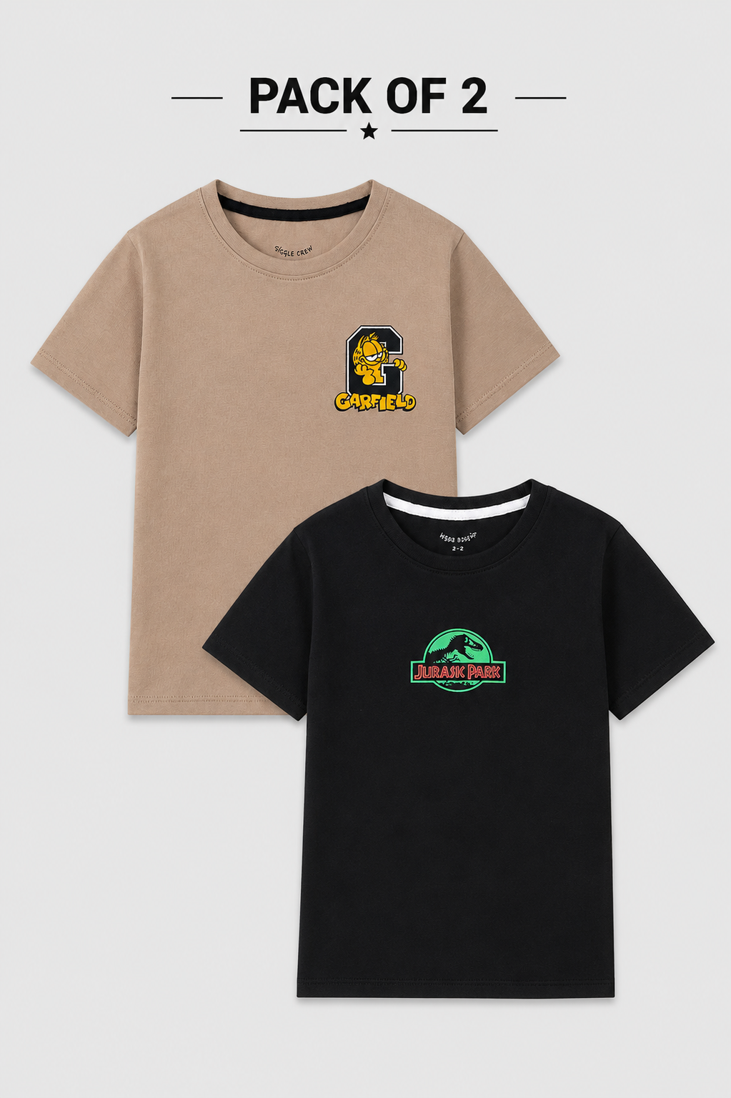 Boys pack of 2 T shirts