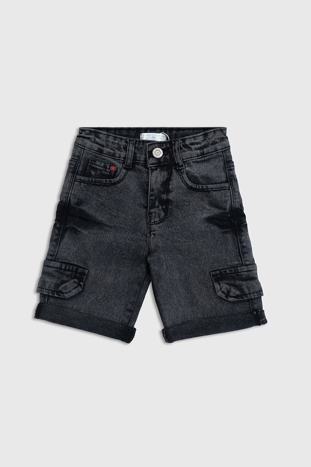 Boys Cargo denim shorts (BS-16) | Giggles Crew Kids Clothing Pakistan |