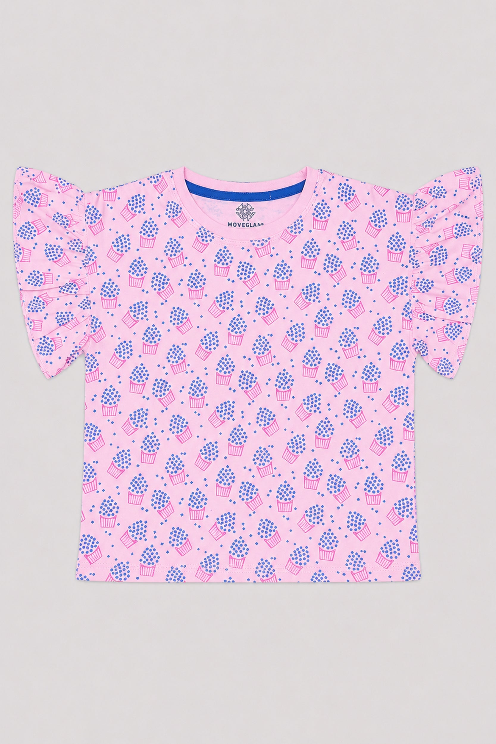 Girl's Sweet Cupcake Co-Ord Set – Pink | Giggles Crew Kids Clothing Pakistan |