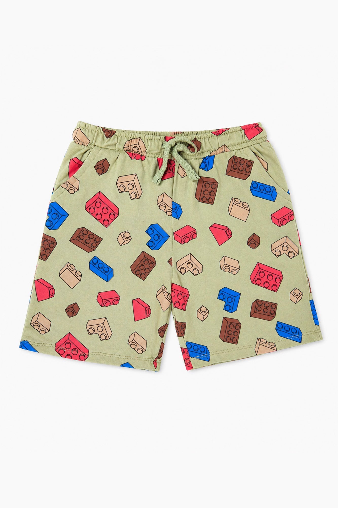 Boys PlayBlock Summer Co-ord Set | Giggles Crew Kids Clothing Pakistan |