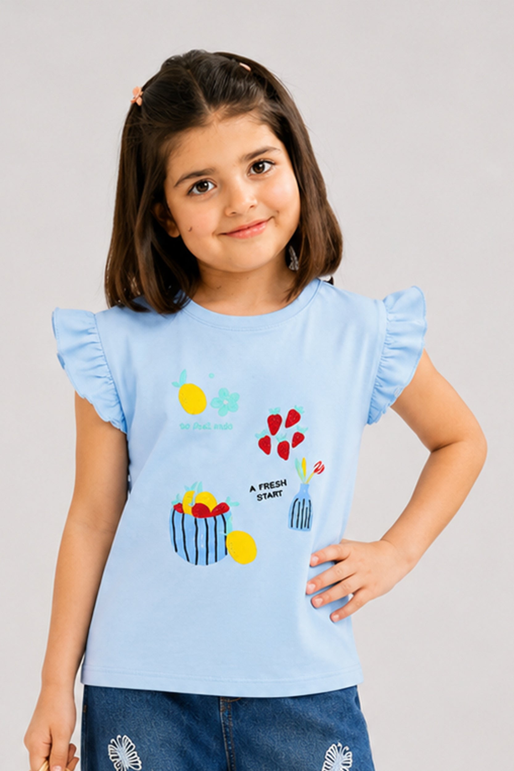 Girls Graphic T-Shirt | Giggles Crew Kids Clothing Pakistan |