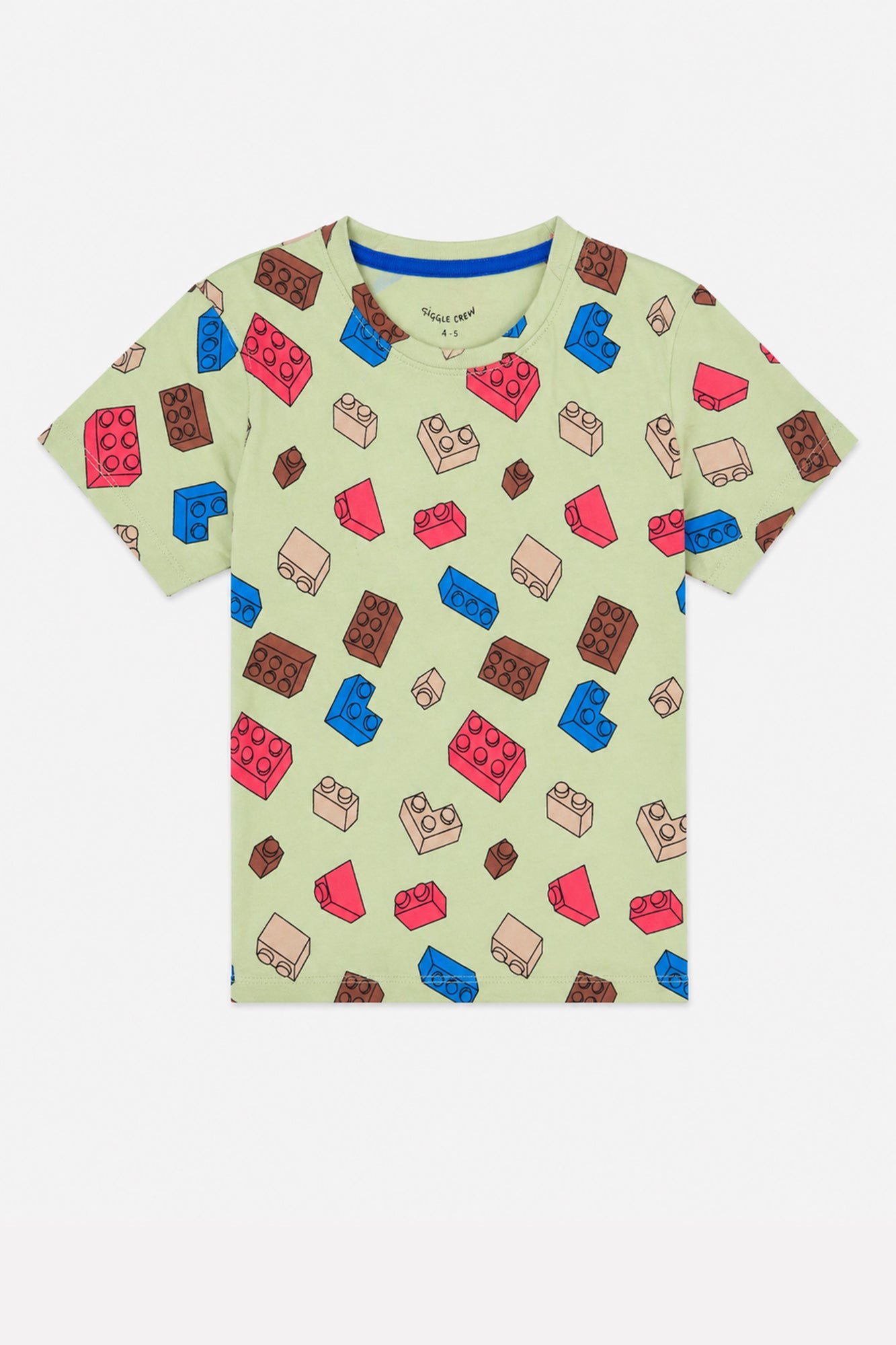 Boys PlayBlock Summer Co-ord Set | Giggles Crew Kids Clothing Pakistan |