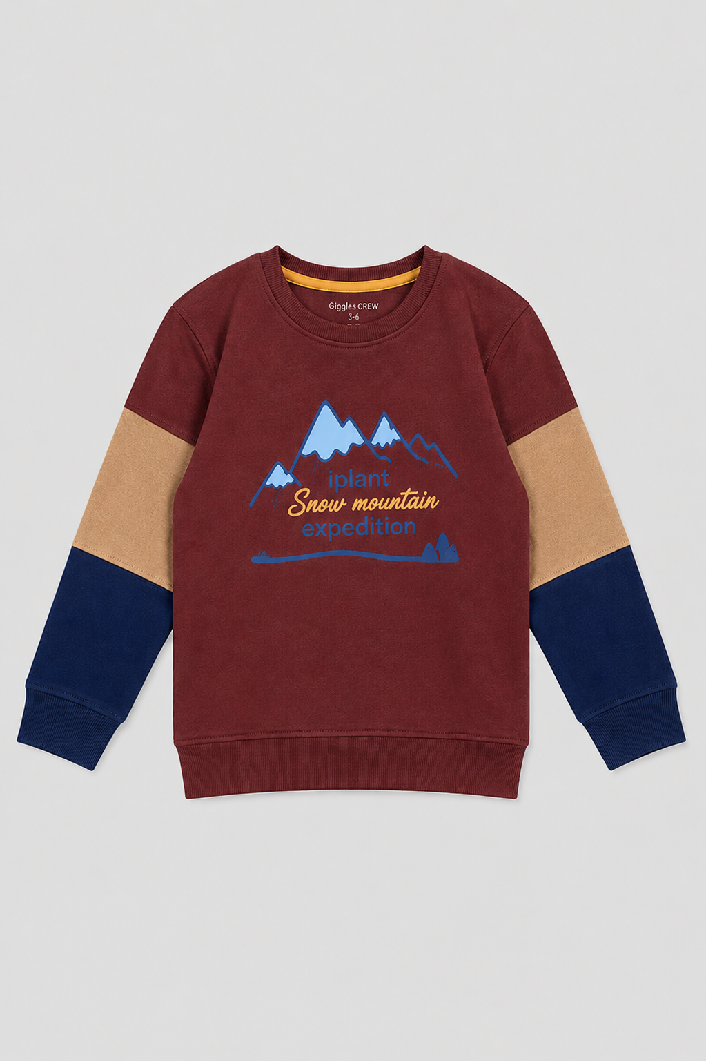 Boys Snow Mountain Expedition Sweatshirt