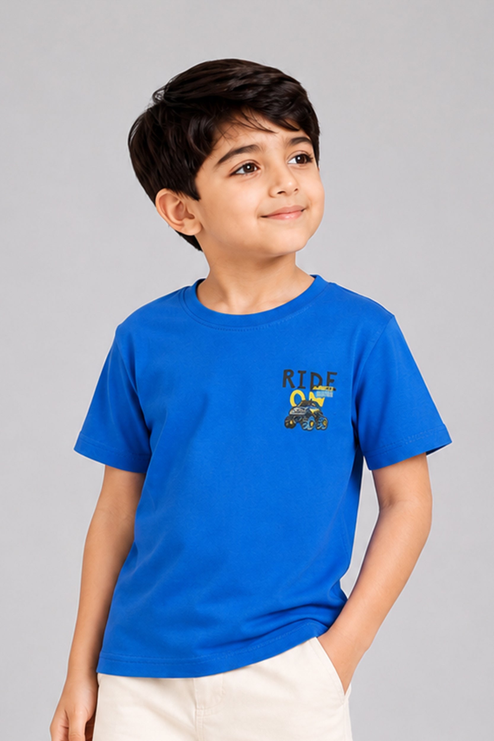 Ride On Monster Truck T-Shirt | Giggles Crew Kids Clothing Pakistan |