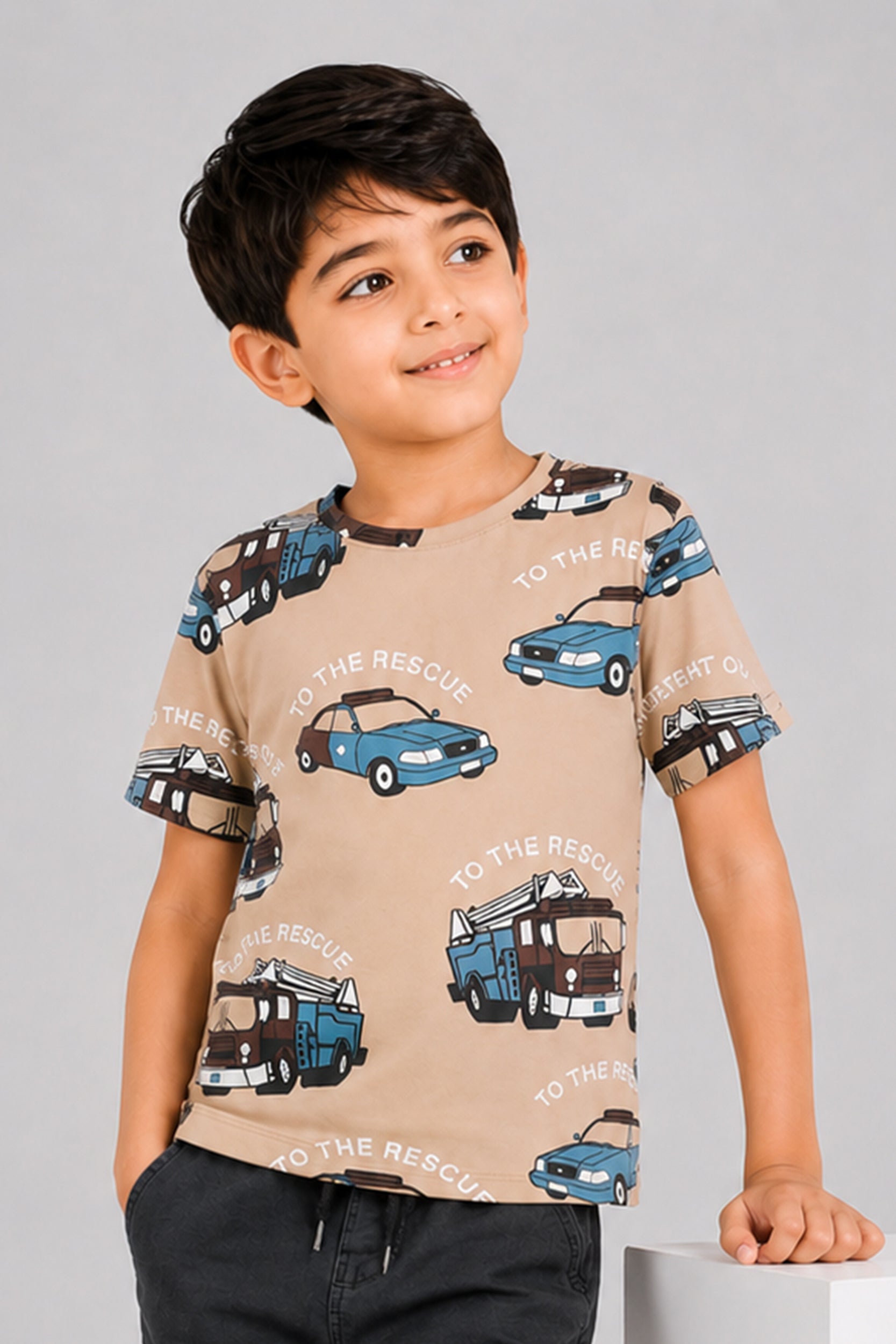 Rescue Squad Adventure Tee Shirt | Giggles Crew Kids Clothing Pakistan |