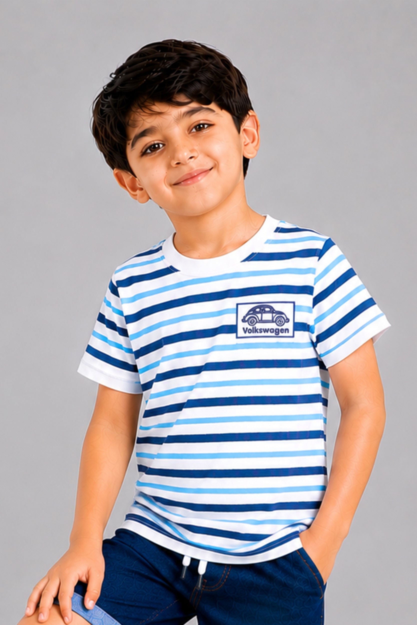 Boys straped T shirt | Giggles Crew Kids Clothing Pakistan |