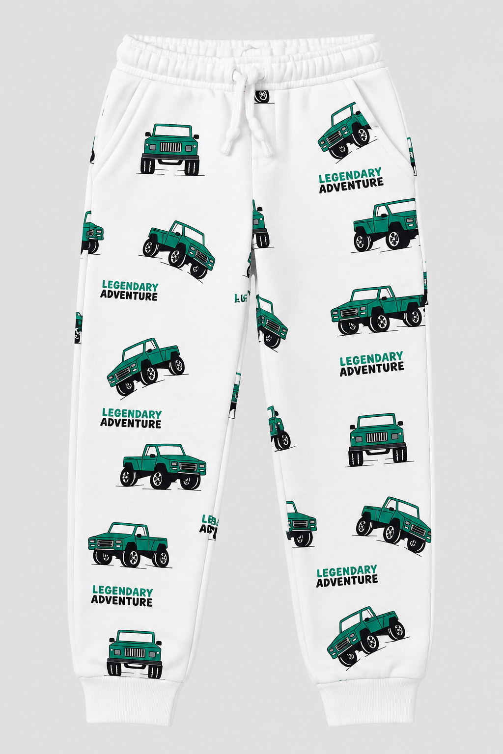 Boys white Legendary Adventure Truck Co-ord Set