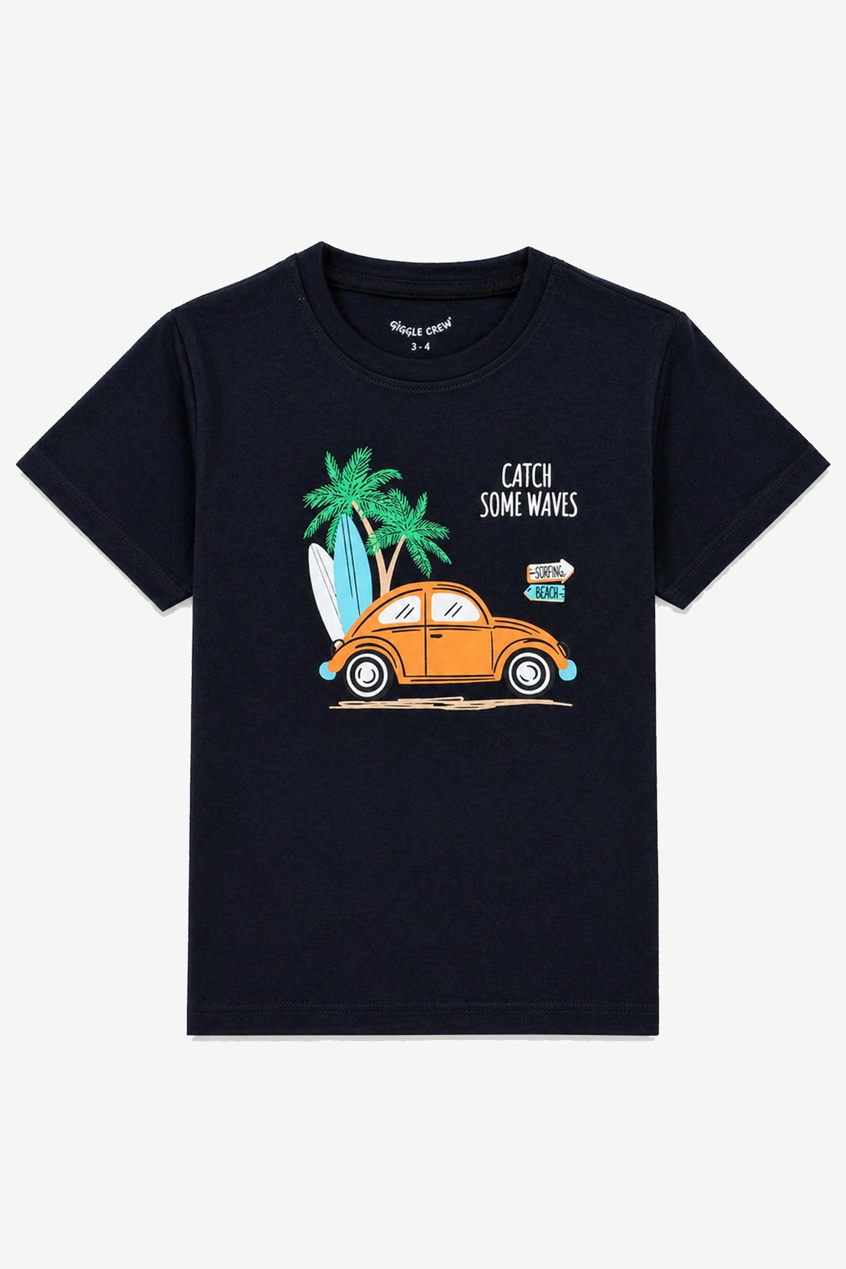 Beach Ride Summer Co-ord Set | Giggles Crew Kids Clothing Pakistan |