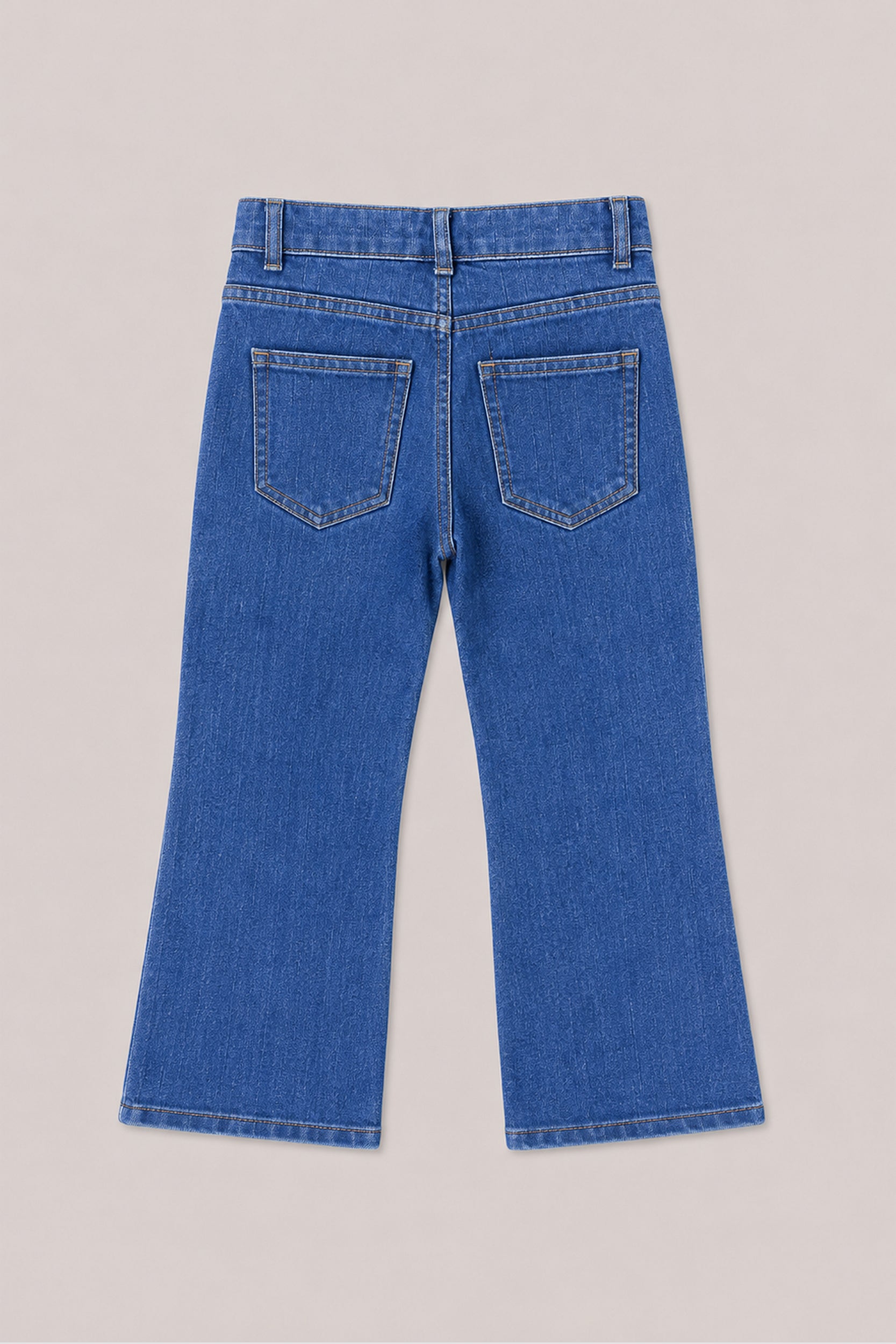 Girls Heart Glow Flare Jeans | Giggles Crew Kids Clothing Pakistan |
