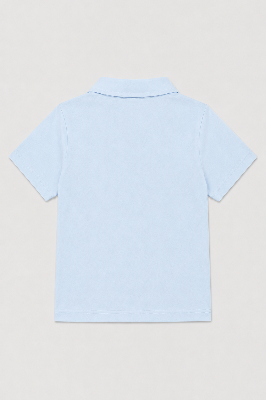 Boys skyblue button down polo