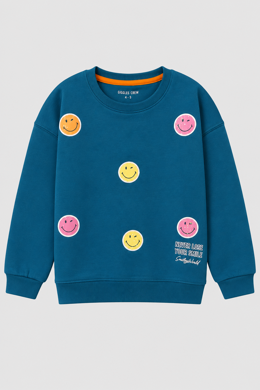 Girls Happy Smiles Sweatshirt