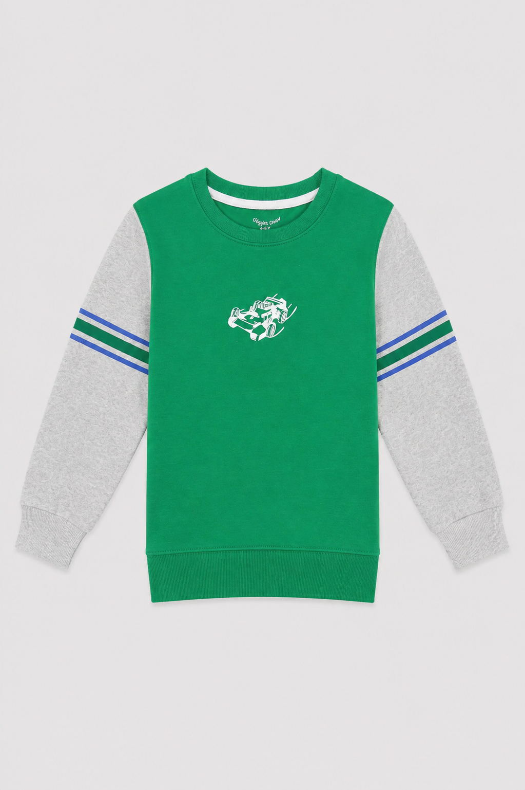Boys Racing Stripe Sweatshirt