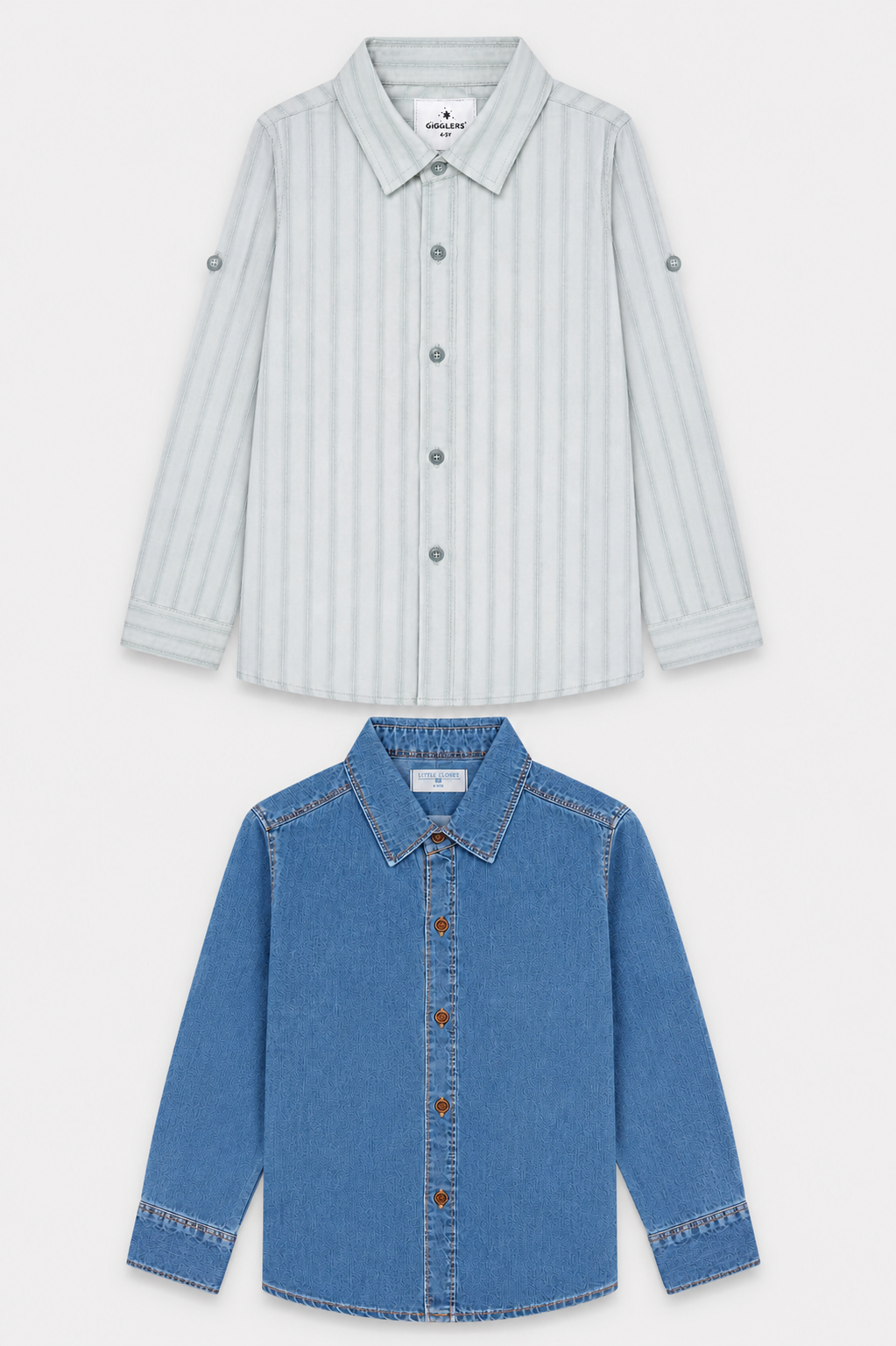 Boys pack of 2 shirts