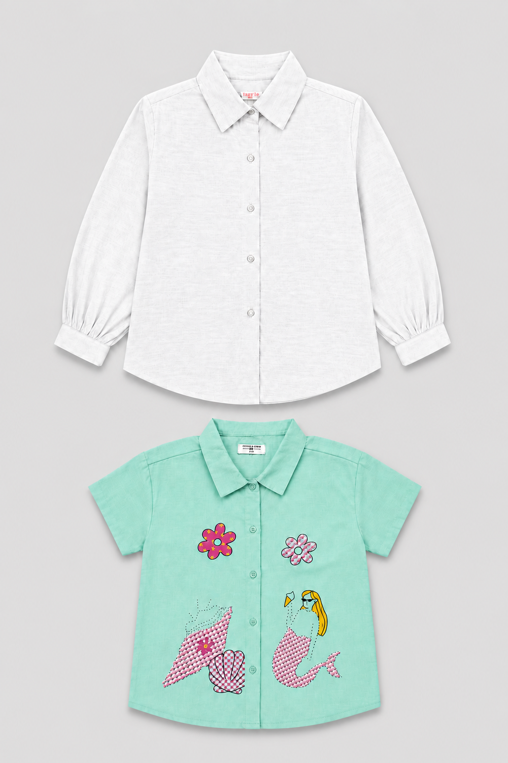 Girls shirt pack of 2