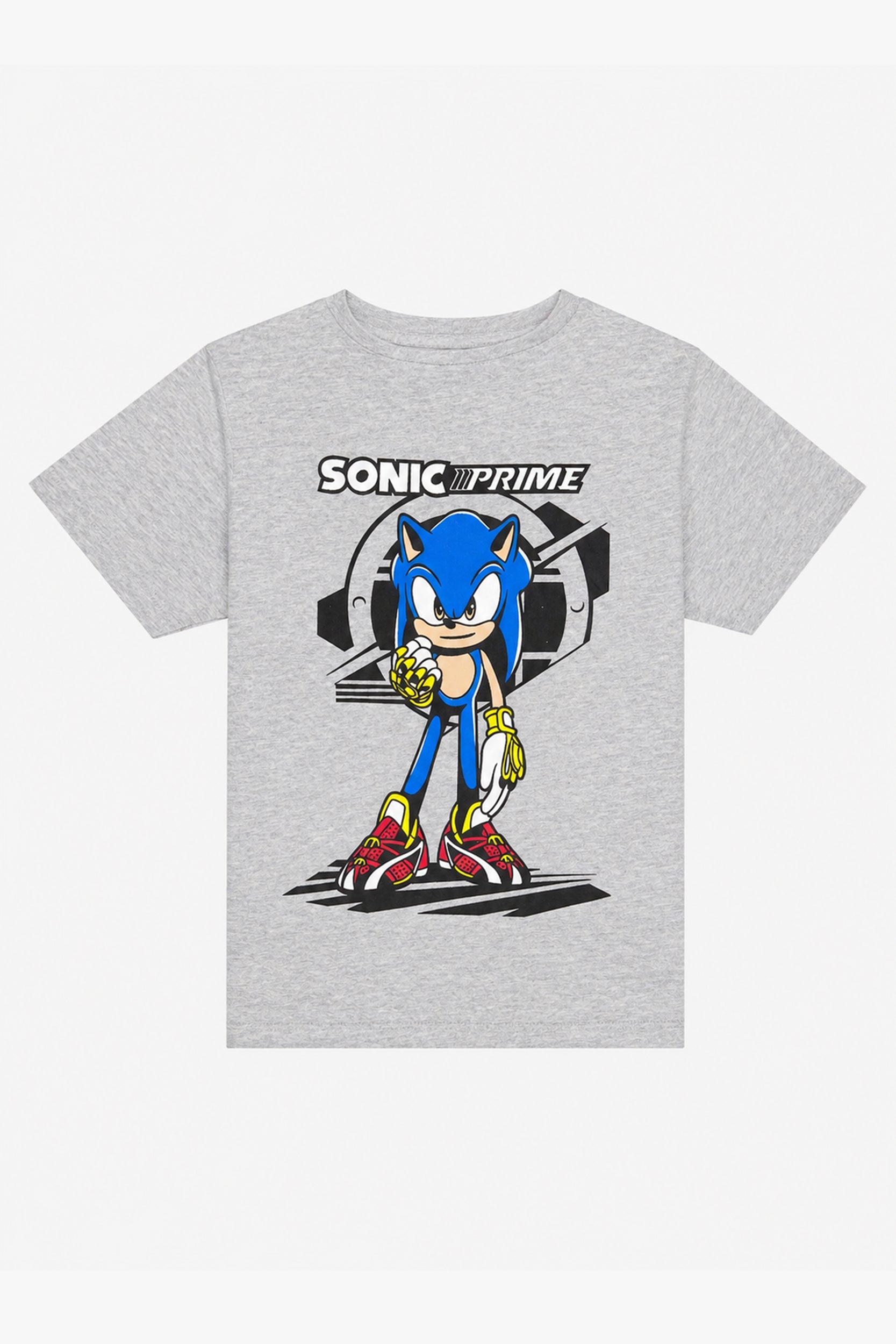 Boys Sonic Prime Grey Co-ord Set t | Giggles Crew Kids Clothing Pakistan |