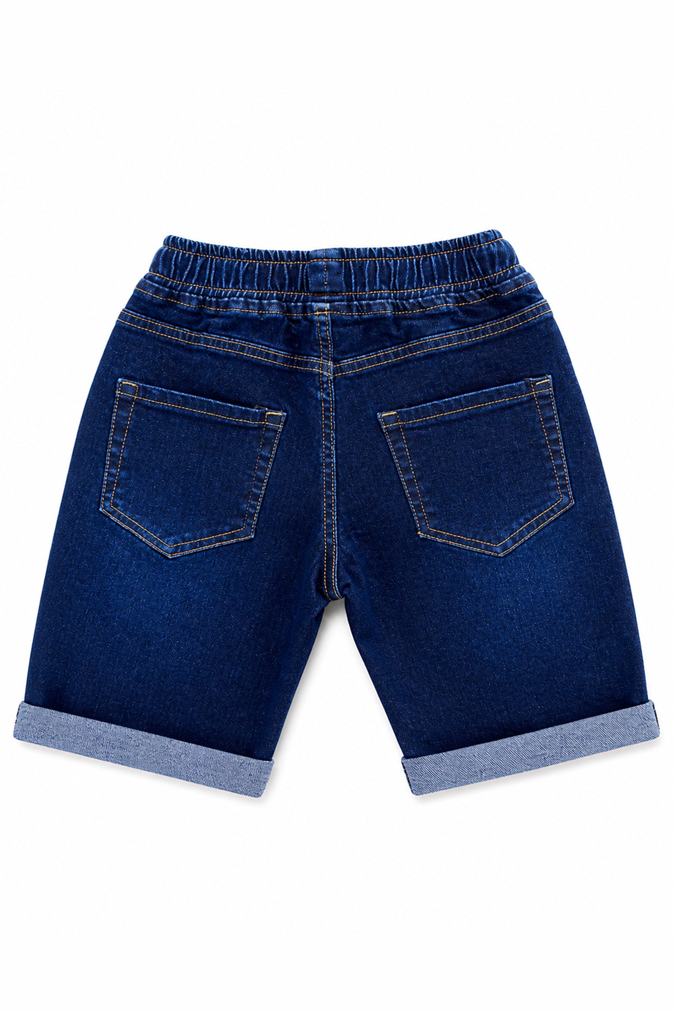Boys dark shade Denim Shorts (BS-10) | Giggles Crew Kids Clothing Pakistan |