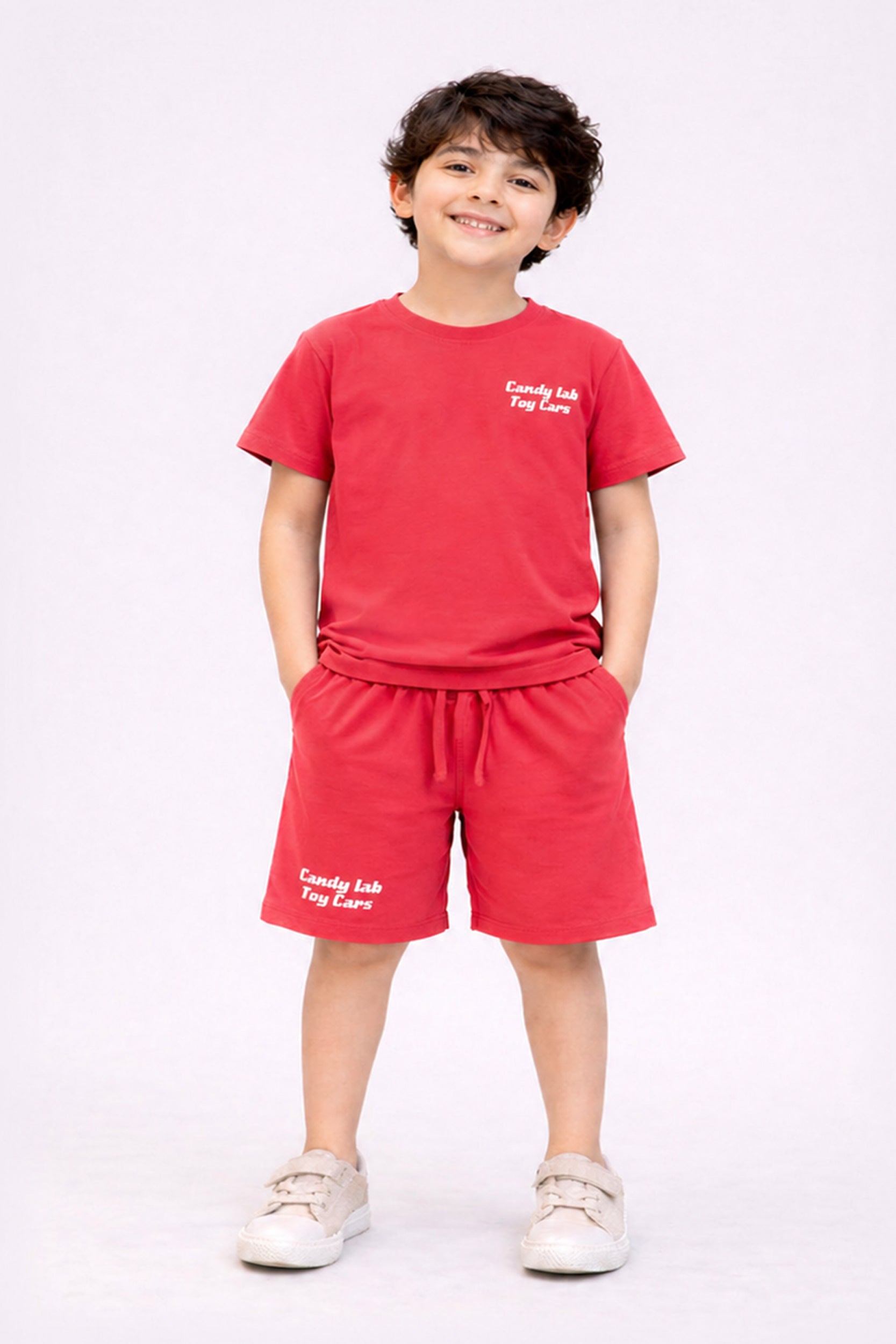 Boys Candy Lab Red Coord Set Co-ord Set