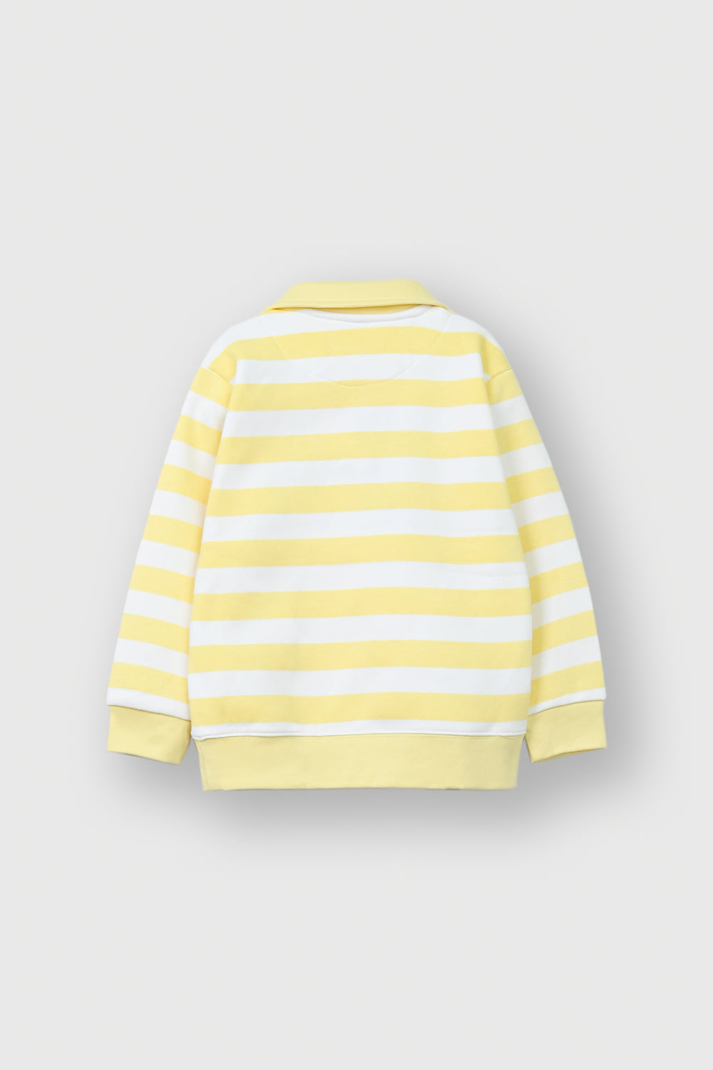 Girls lime striped with pocket flees suit