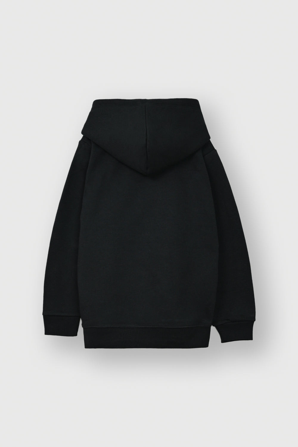 Boys black fleece hoodie