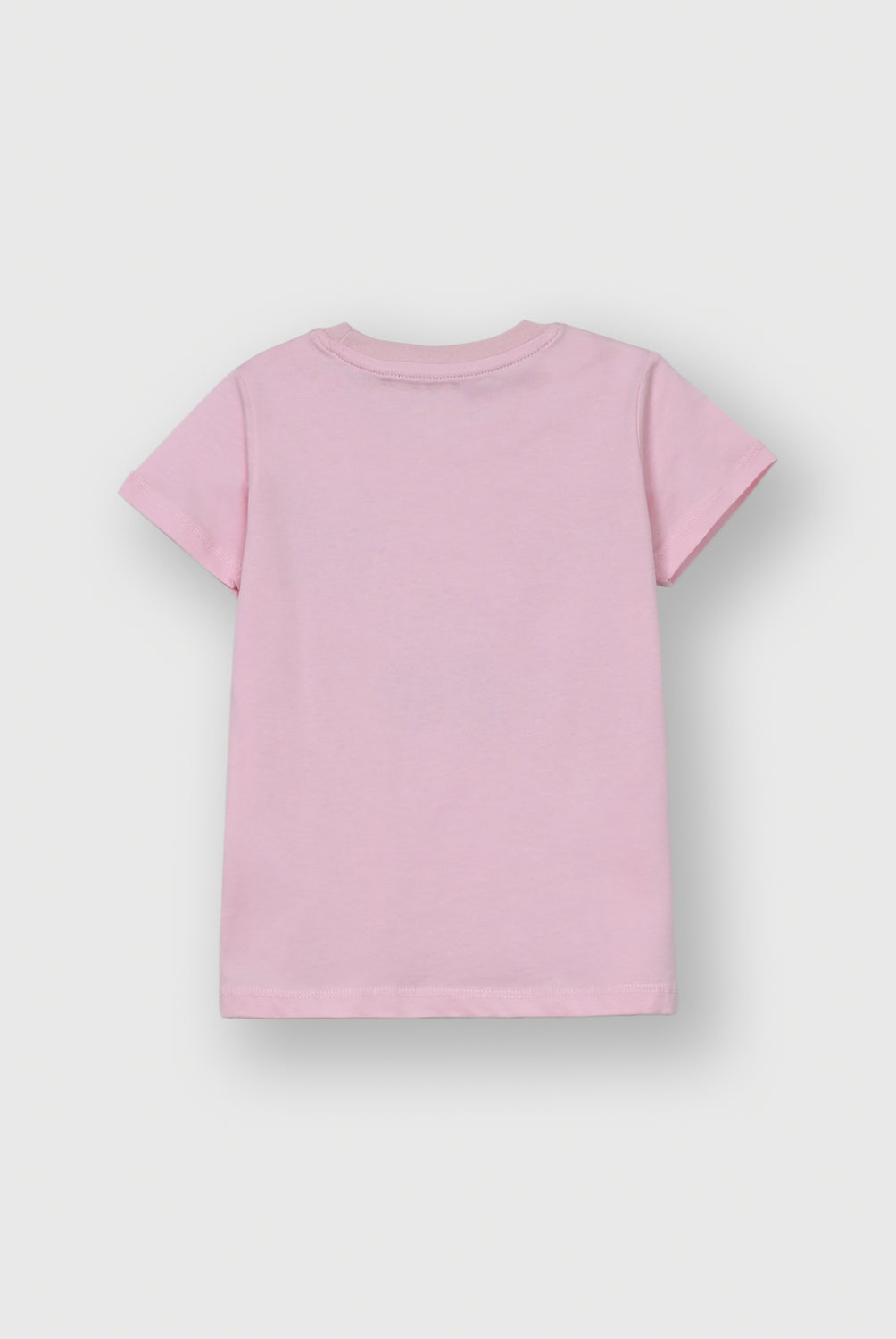 Girls light Pink Short Sleeve T-Shirt | Giggles Crew Kids Clothing Pakistan |
