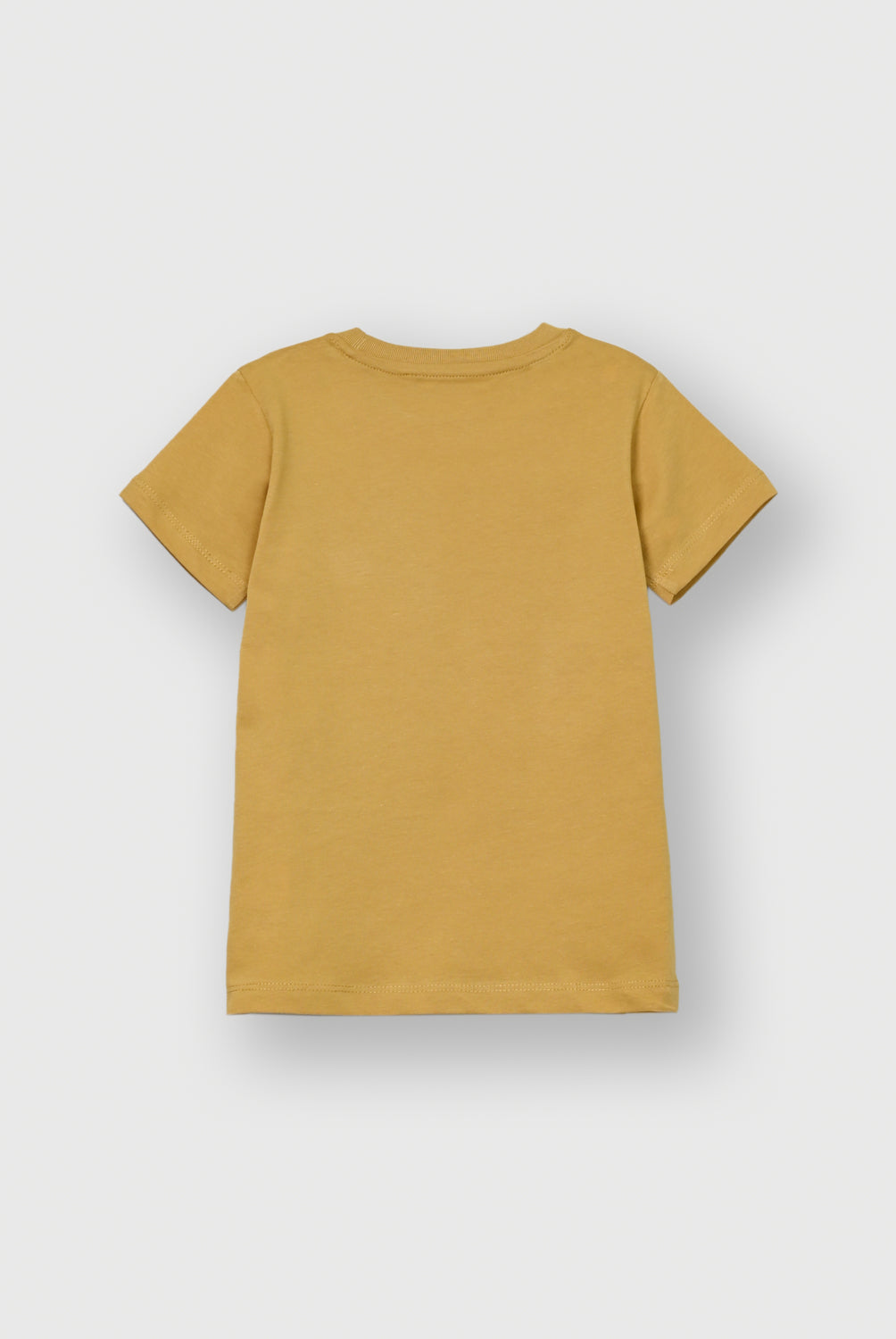 Boys Mustard Woodland Animal T-Shirt | Giggles Crew Kids Clothing Pakistan |