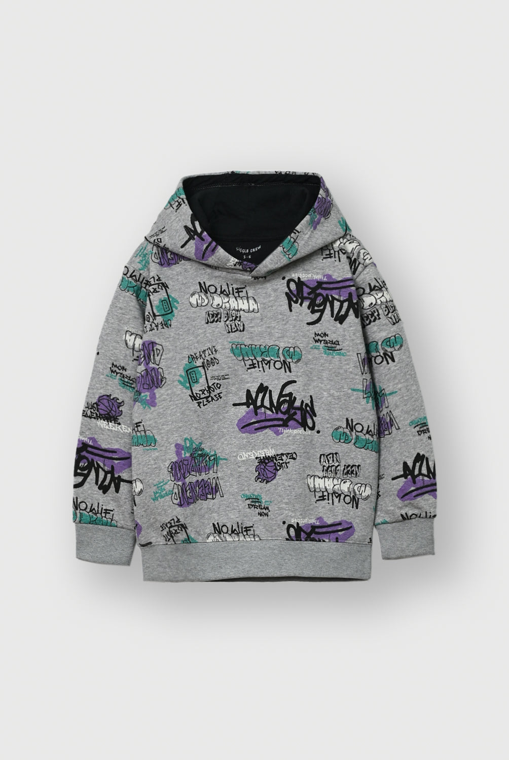 Boys Printed Fleece Hoodie Winter Wear