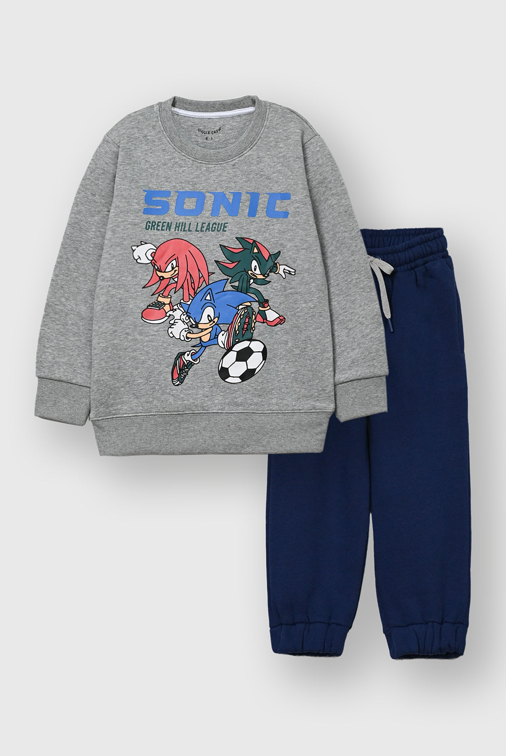 Boys Grey Fleece Track Suit