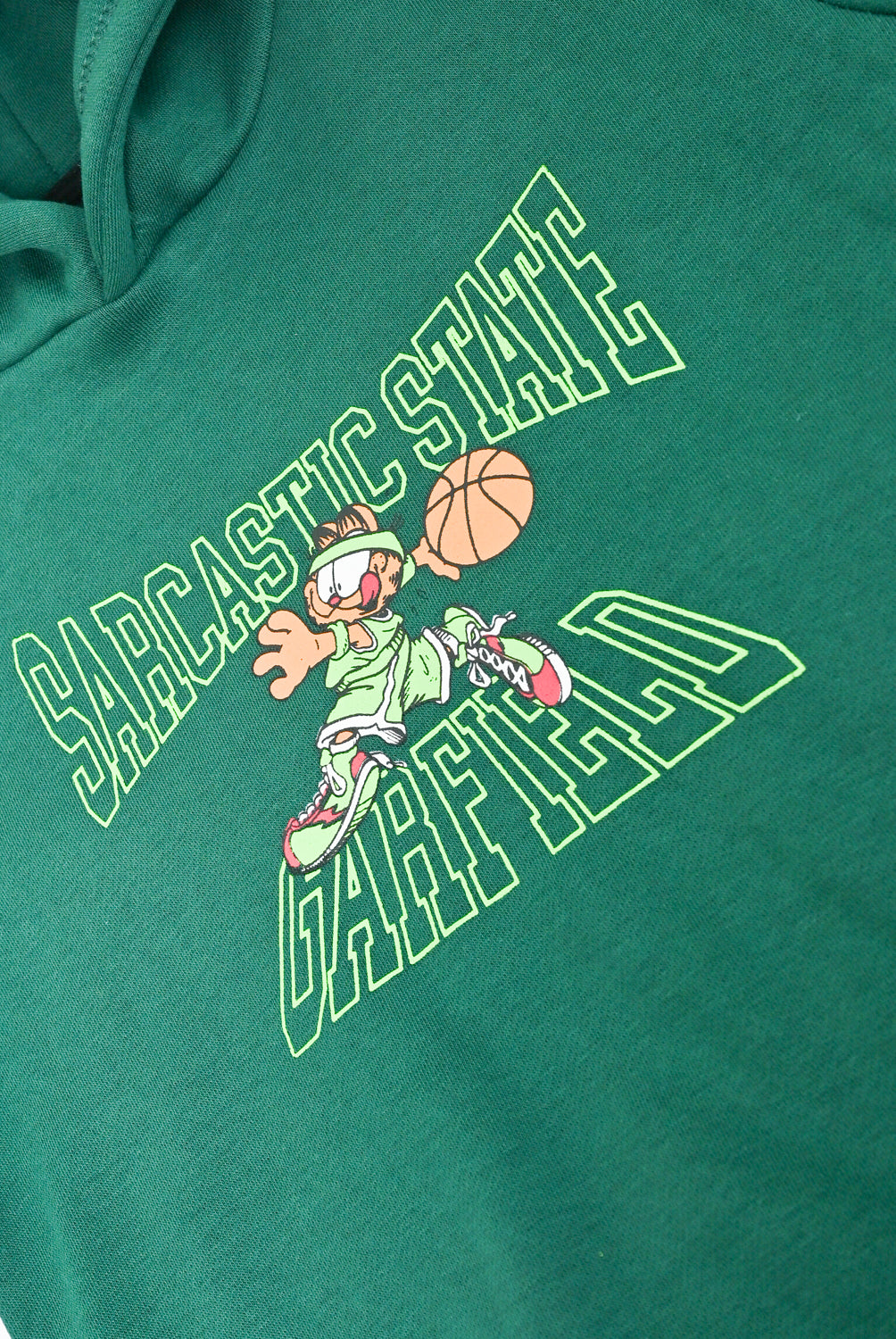 Boys Forest green Fleece Hoodie