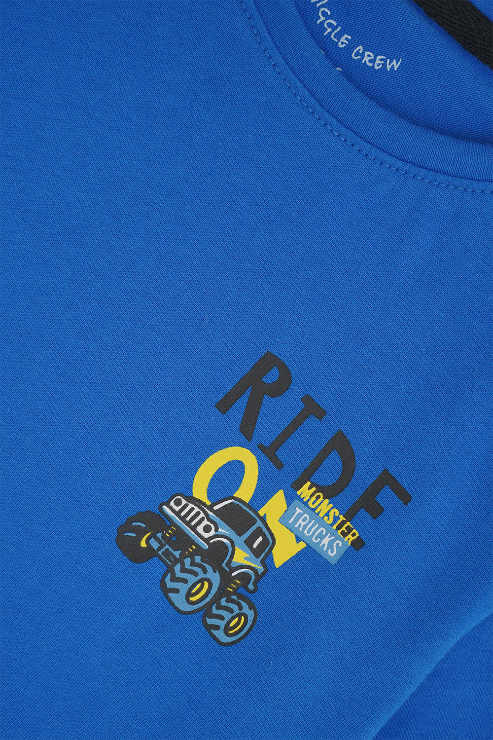 Ride On Monster Truck T-Shirt | Giggles Crew Kids Clothing Pakistan |