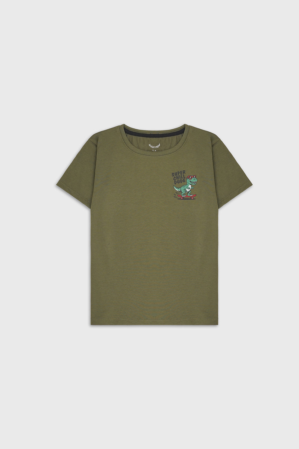 Super Chill Dude Dino Tee Shirt | Giggles Crew Kids Clothing Pakistan |