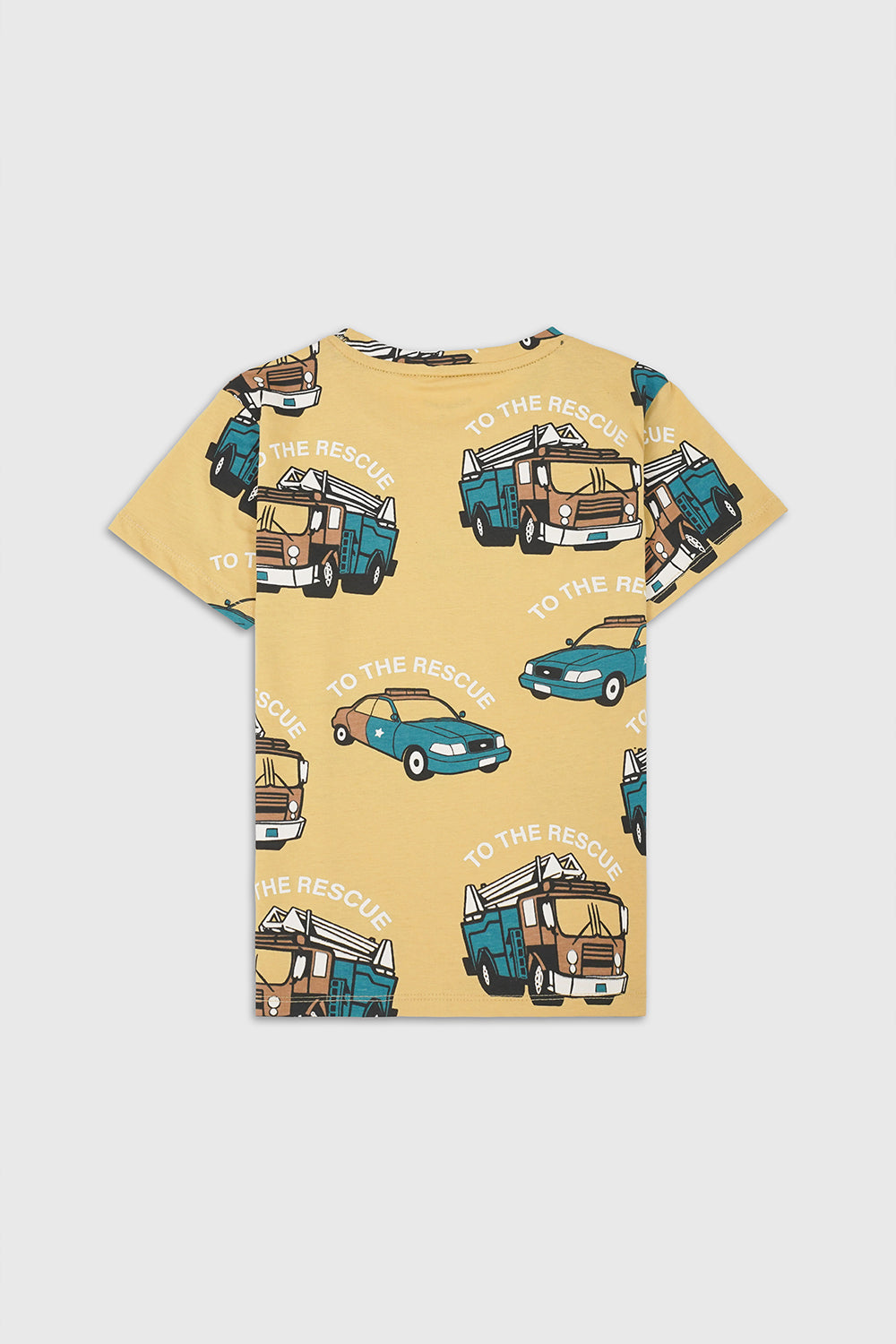Mustard yellow T-Shirt | Giggles Crew Kids Clothing Pakistan |