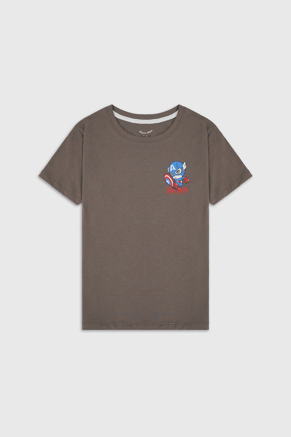 Boys red and blue print T shirt | Giggles Crew Kids Clothing Pakistan |