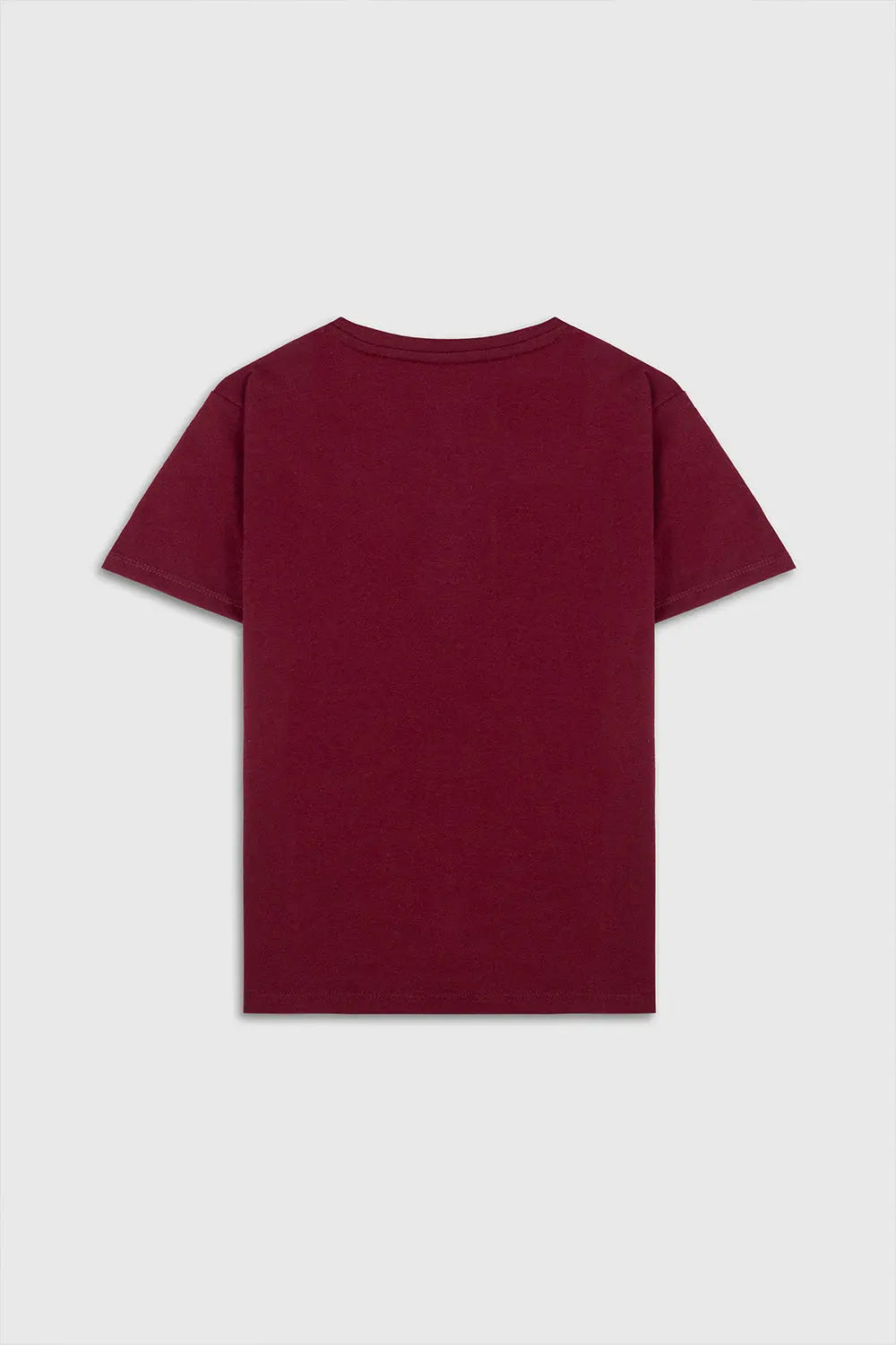 Boys Maroon T-Shirt Boys | Giggles Crew Kids Clothing Pakistan |