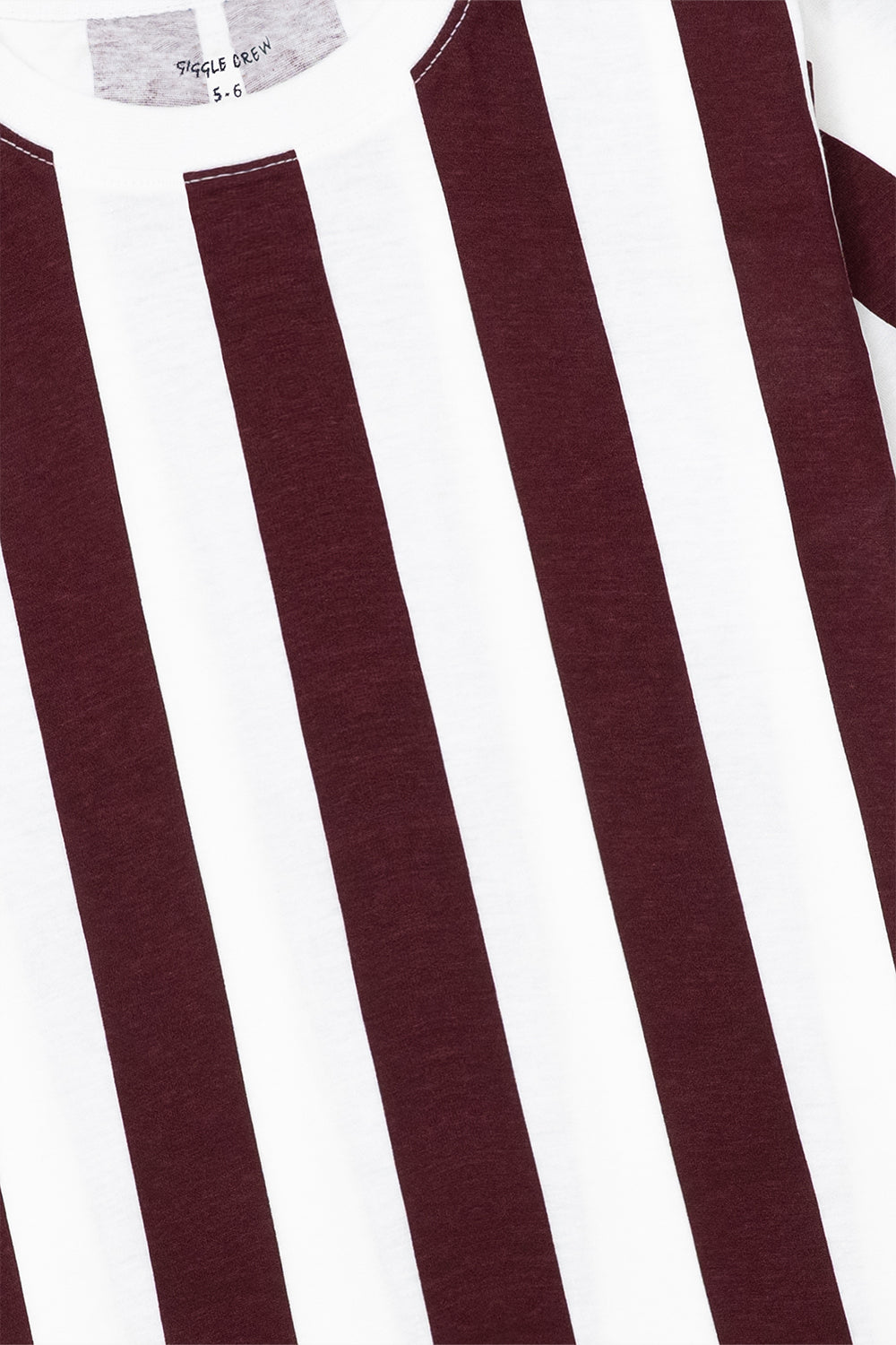 T- Shirt vertical striped crew neck | Giggles Crew Kids Clothing Pakistan |
