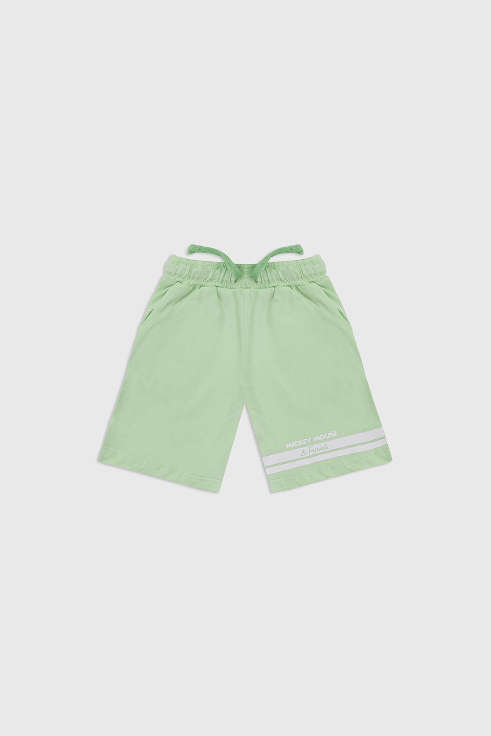 Boys Mint Green Mickey Mouse Set | Giggles Crew Kids Clothing Pakistan |